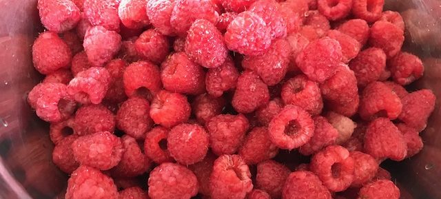 Raspberry or Strawberry Chia Jam